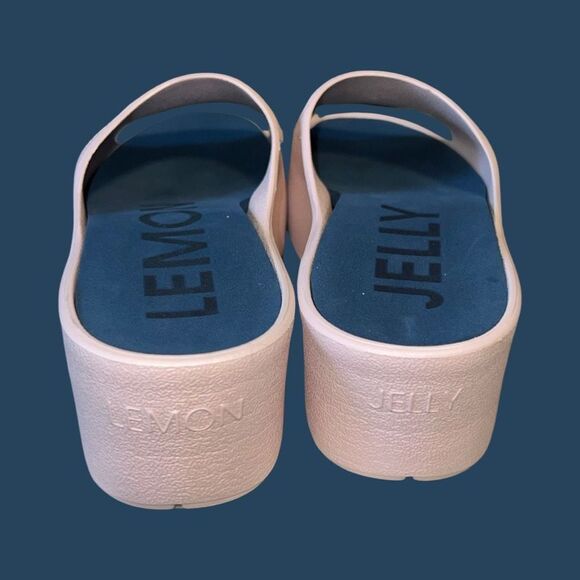 Womens Lemon Jelly Sunny Baby Rose Slides Size 38 US 7.5 8 - Picture 3 of 8
